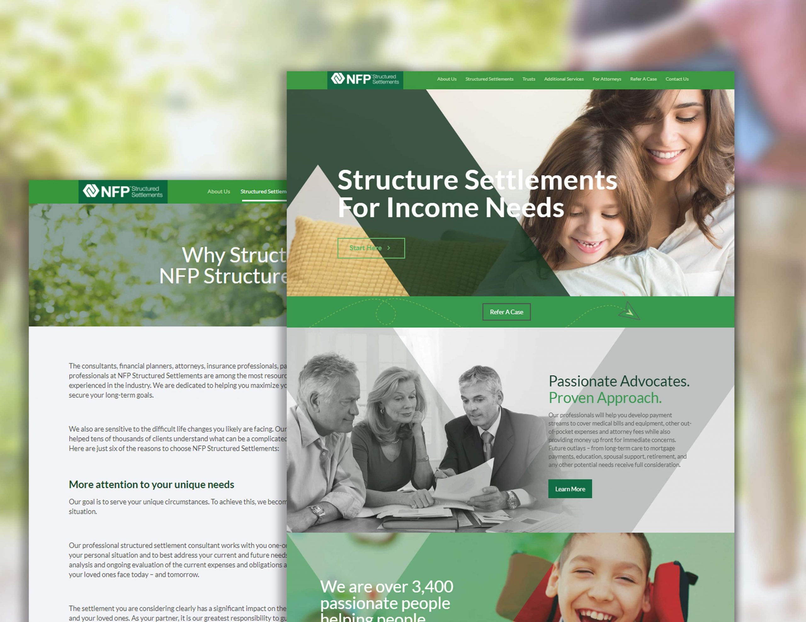 nfp website development